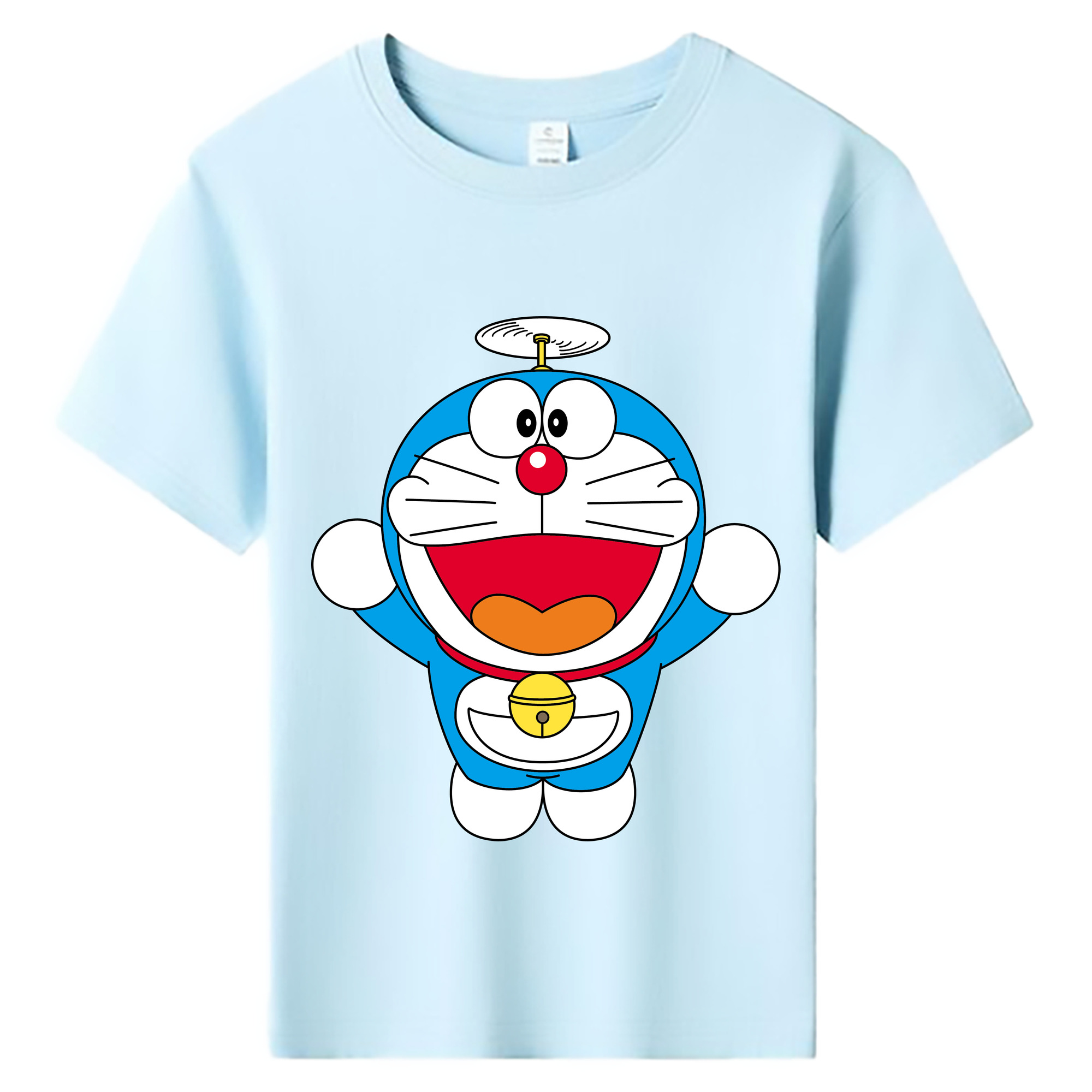 （画像用） ドラえもん Doraemon 綿100％キッズTシャツ（フロントプリント）